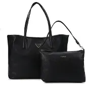 GUESS för kvinnor. HWEVG951428 2-i-1-tote-väska Victtoria, svart (OSFA), Casual, Polyuretan