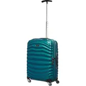 Samsonite Lite Shock - Resväska med 4 hjul | petrol | 40x55x20 cm