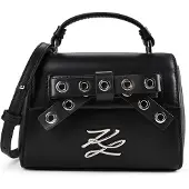 Karl Lagerfeld Handväska 'K/Autograph' svart