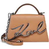 Karl Lagerfeld Handväska 'Essentials' brun