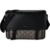 Calvin Klein Emblem Logo Jacquard Messenger Bag