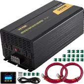Vevor Power Inverter Modifierad Sinusvågsinverter 5000W DC12V till AC120V-omvandlare