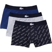 Lacoste Boxershorts kobaltblå / mörkblå / ljusgrå / vit