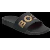 BOSS Pantolette 'Aryeh' guld / svart