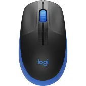 Logitech M190 WiFi mus Trådlös Optisk Blå 3 Knappar 1000 dpi