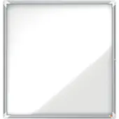 Nobo Premium Plus 12xa4 Ark Utomhusdisplay Magnetisk Vit Bakgrund