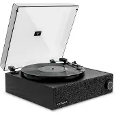 Victrola Eastwood LP, remdriven skivspelare, Svart, MDF, Plast, 33 1/3,45,78 rpm, 33 1/3,45,78 rpm, 352 mm