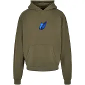 Mister tee Le Papillon Heavy Oversize Tröja Med Huva