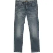 BOSS Delaware Slim-fit jeans in stretch-cotton denim