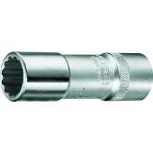 Gedore D 19 L 19 6140410 Hylsnyckelinsats 19 mm 19 mm 1/2