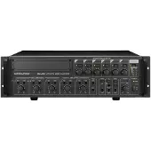 Monacor PA-6600 ELA-förstärkare 600 W 6 kanaler 6 zoner