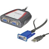Value VGA-Splitter 1920 x 1440 pixel Svart
