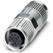 Phoenix Contact 1559631 Sensor/ställdon-kontakt, okonfektionerad M12 Hona rak Antal poler (RJ): 12 1 st