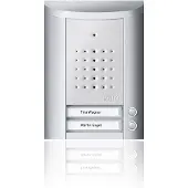 Ritto By Schneider 1840220 Porttelefon 2-tråds Utomhusenhet Silver