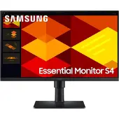Samsung Essential S4 S24D400GSU - S40GD Series - LED-skärm - 24 - 1920 x 1080 Full HD @ 100 Hz - IPS - 250 cd/m² - 1000:1 - 5 ms - 2xHDMI, DisplayPort - svart
