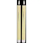 Sirius Home Sille Krone 2 st set, Ø2x25 cm, blekgul