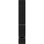 Polar Hook & Loop nailonarmband 22 mm svart M/L