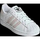 Adidas Originals Låg sneaker 'Superstar II' mörkbeige / vit