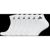 Adidas Cushioned Essentials Ankelstrumpor 6-pack, storlek 46-48