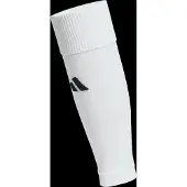 Adidas Fotbollsstrumpor Milano Sleeve - Vit/svart, storlek 40-42