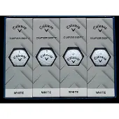 Callaway Supersoft 2025 White Basic Golfbollar