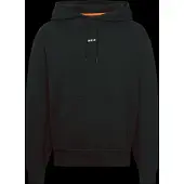 BOSS Cotton-terry hoodie with logo print