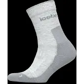 Icebreaker - Vandringskläder dam - W Merino Hike+ Light Crew Blizzard Heather Alloy för UnisexUll - Storlek 41-43 - Grå