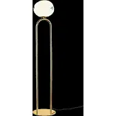 DFTP Golvlampa by Nordlux, Shapes, Guld / mässing, Vardagsrum, Glas, Design
