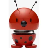 Hoptimist Baby Ladybird - 7 cm - Röd - - One Size - Prydnadsfigur
