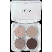 IDUN Minerals Eyeshadow Palette 4 x 1 g - Nattviol