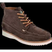 Ralph Lauren för män. 812945353002 Ranger arbetskängor i brunt mockaskinn (45), Karta, Före, Nyckelband, Casual