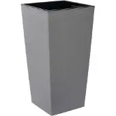 Garden NIZZA GROOVE LA834-27 Planteringsfat Polypropylen Grå