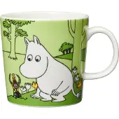 Arabia Mumin Mugg 30 cl Mumintrollet Gräsgrön