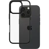 PanzerGlass CARE by - Baksidesskydd för mobiltelefon - flaggskepp - MagSafe-kompatibilitet - polykarbonat, termoplastisk polyuretan (TPU) - svart - för Apple iPhone 16 Pro