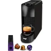 Sage Nespresso Essenza Mini by capsule machine, black