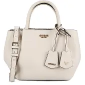 GUESS Handväska 'Amorette Girlfriend' off-white