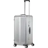 BOSS | Samsonite silver-tone aluminium trunk suitcase 80cm