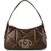 Love Moschino Brun Handväska av Polyeten