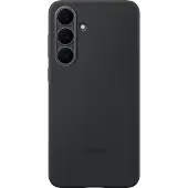 Samsung EF-PS731 - Baksidesskydd för mobiltelefon - silikon, termoplastisk polyuretan (TPU), plast - svart - för Galaxy S25 FE
