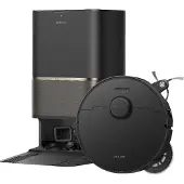 Dreame RLL88HE-BLACK, Utan påse, Svart, Rund, Dammpåse, 0,25 l, Laddning, Purification, Mop washing