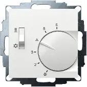 Eberle 191870554602 UTE 1770-RAL9016-G-55 Rumstermostat Infälld 1 st