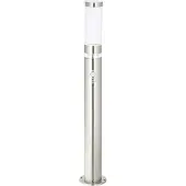 Brilliant G46799/82 Bole Utomhusmarkbelysning med rörelsedetektor Lågenergilampa, LED E27, LED fast installerad 60.84 W Rostfritt stål