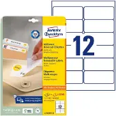Avery Etiketter, L4743REV-25, 99,1 x 42,3 mm, 12 pr. ark, 30 ark