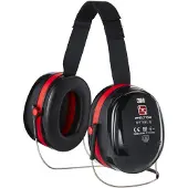 3M Hörselskydd Peltor Optime III; 35 dB; röd