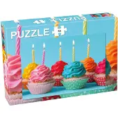 Tactic Pussel - CupCake - 56 Delar - - One Size - Pussel