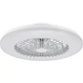 Philips Amigo Takfläkt 25 W, 60 W (Ø x H) 590 mm x 137 mm Vit med belysning, Dimbar