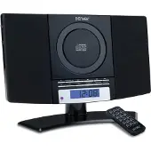 Denver MC-5220 Kompaktstereo AUX, CD, FM Väggmontering Svart
