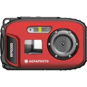 Agfa AGFAPHOTO Digital Camera WP6000 18MP Red HD