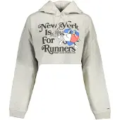 Tommy Hilfiger Crop Hoodie New York Är För Löpare