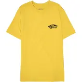 Vans T-shirt 'DOUBLE STANDARD' curry / svart